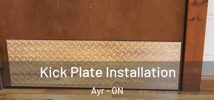  Kick Plate Installation Ayr - ON