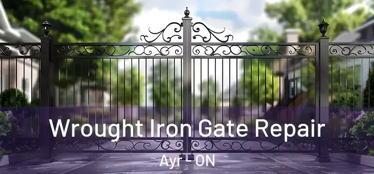 Wrought Iron Gate Repair Ayr - ON